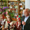 Відкриває виставку «Квіти для Матусі!» директор державної художньої школи Щерб’як Микола Володимирович